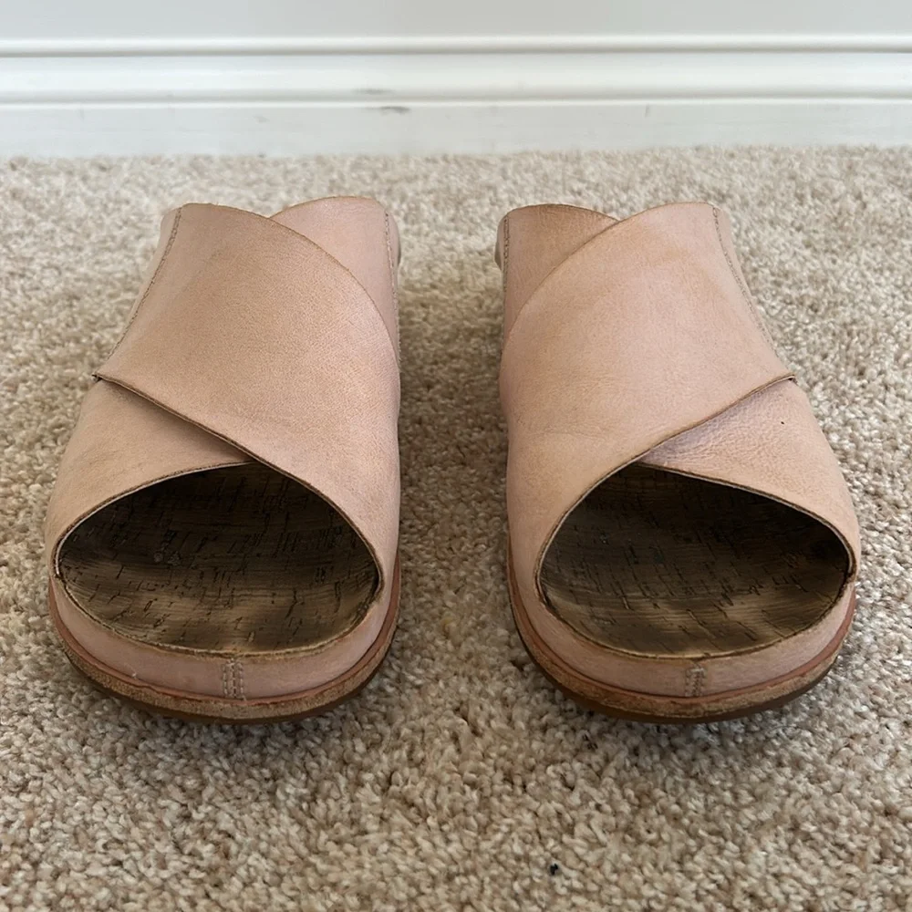 Kork-Ease Tutsi Cross-Band Sandal - Natural Nude